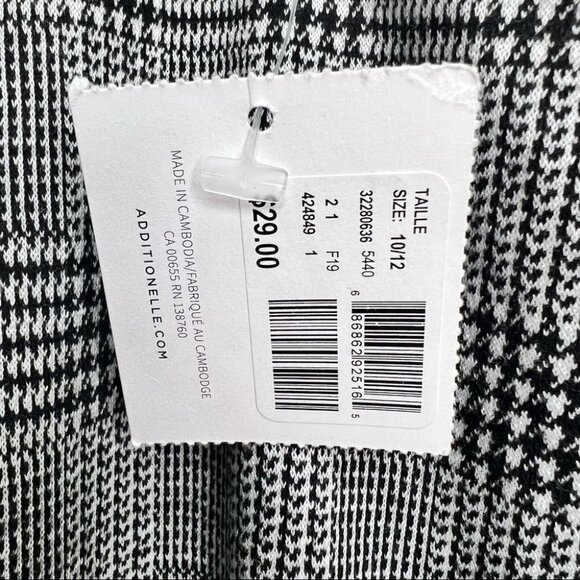 Addition Elle Plaid Leggings Size 30/32 NWT Brand New Academia - Picture 7 of 10